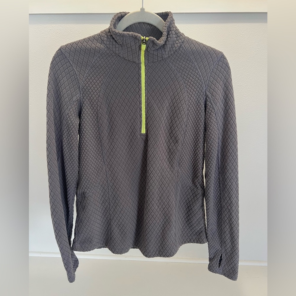 Tek Gear: Quilted Pullover with Neon Accents